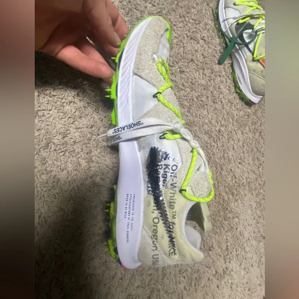 Nike Off White Kiger Terra Zoom. Size 13 in men’s and 14.5 in women’s - Picture 3 of 7